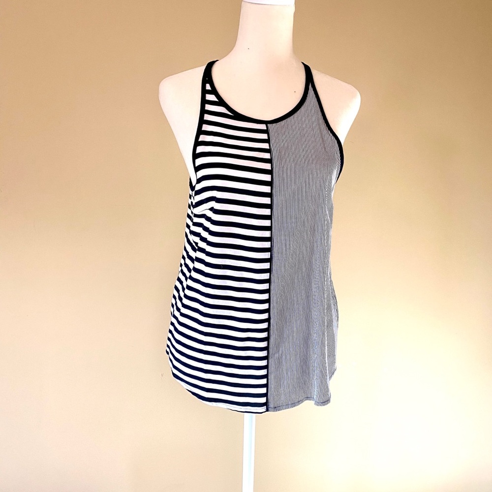 Splendid striped sleeveless top